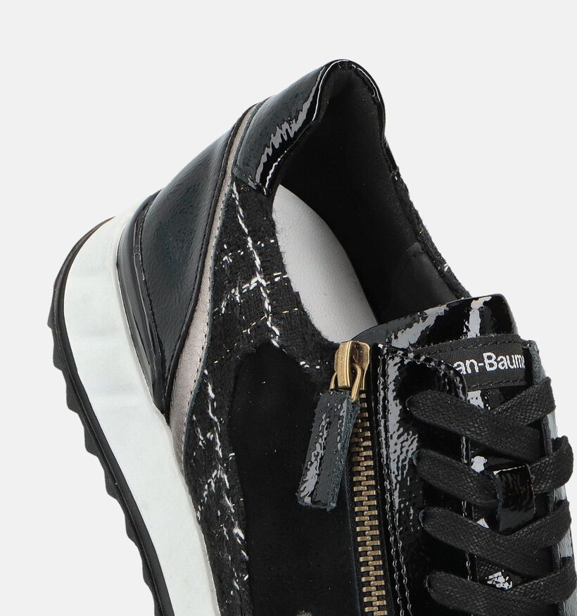 Nathan-Baume Chaussures à lacets en Noir pour femmes (363614) - pour semelles orthopédiques