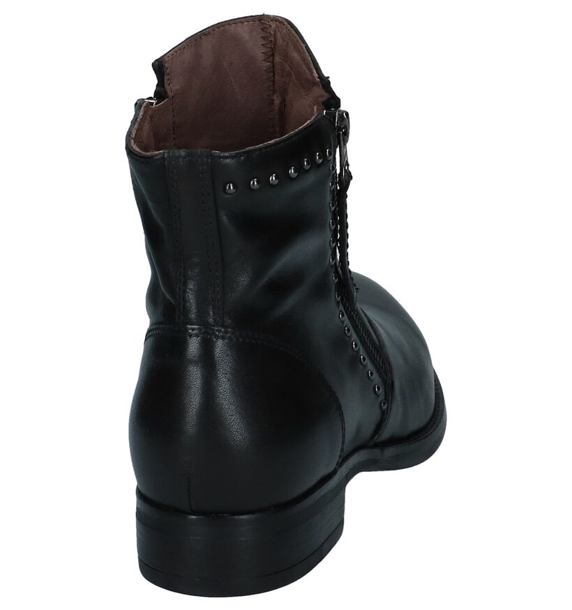 Zwarte Stoere Boots NeroGiardini met Studs in leer (226515)