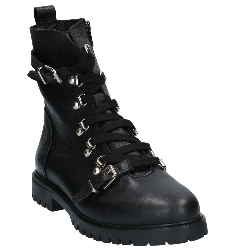 Tango Bee Zwarte Boots in leer (263991)