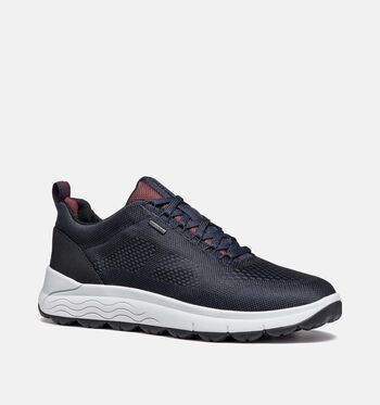 Geox Amphibiox Chaussures plates Noir/Bleu/Vert