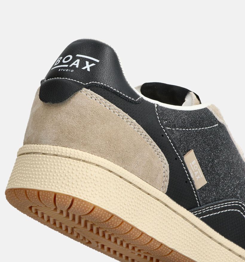 Boax Studio Ace Zwarte Sneakers voor dames (360883) - geschikt voor steunzolen