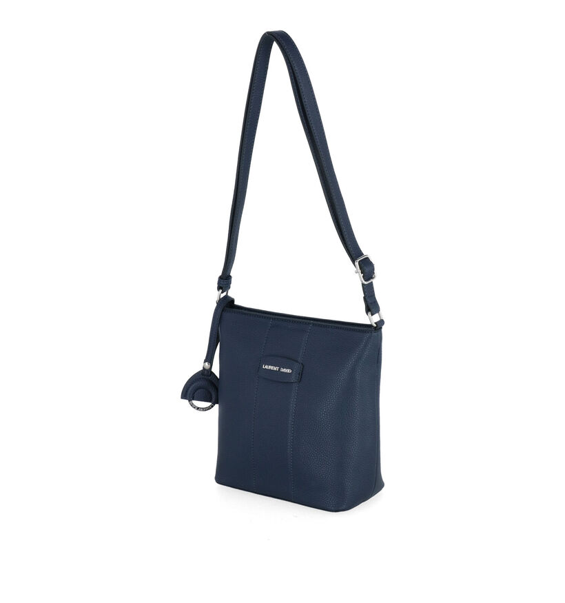 Laurent David Maura Blauwe Crossbody Tas in kunstleer (302364)