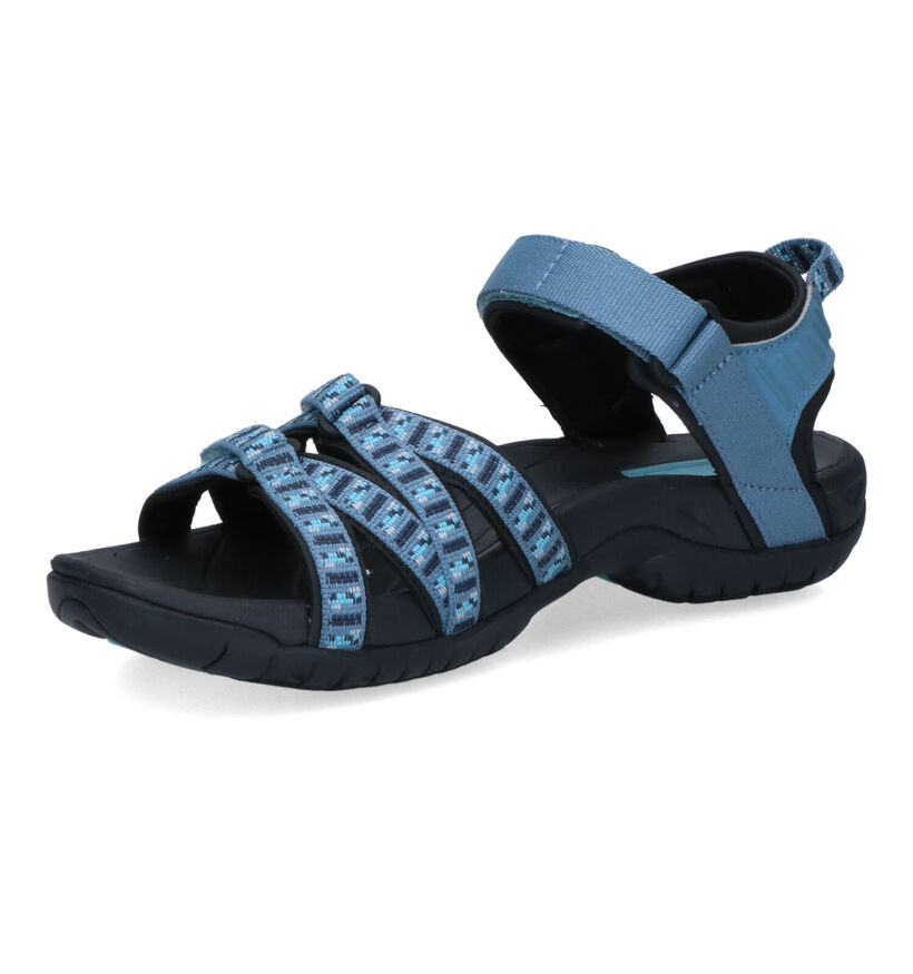 Teva Tirra Zwarte Trekkingsandalen voor dames (354718)
