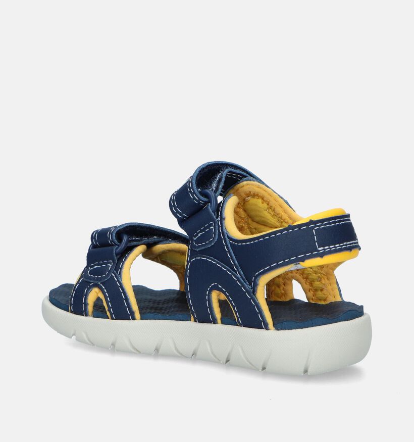 Timberland Perkins Row 2Strap Sandales en Bleu pour garçons (337788)