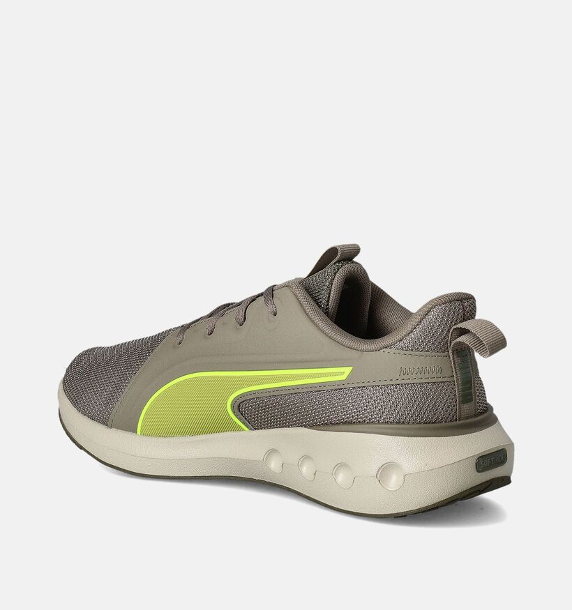 Puma Softride Carson Baskets en Olive vert pour hommes (350345) - pour semelles orthopédiques