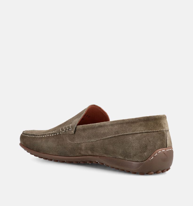 Ambiorix Mallorca Mocassins en Vert kaki pour hommes (373474)