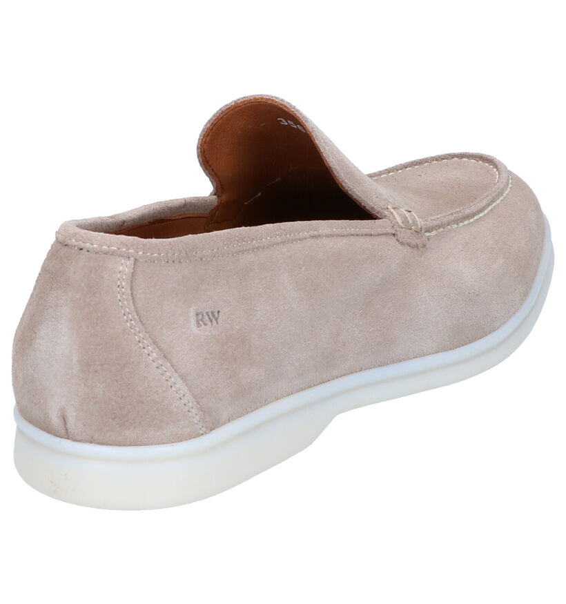 River Woods Mocassins en Beige en daim (271151)