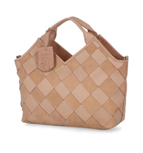 Burkely Even Elin Beige Handtas in leer (321600)