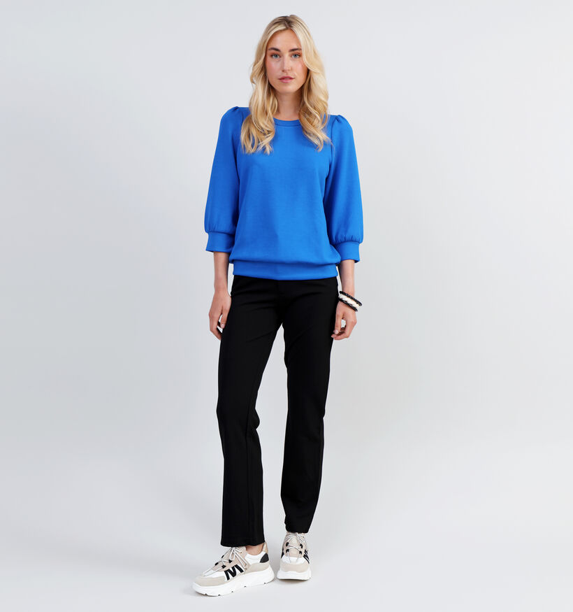 Vila Sif Open Sweater en Bleu (334637)