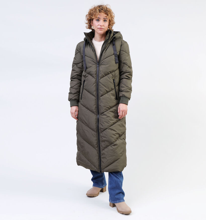 JDY Skylar Veste d'hiver en Vert pour femmes (331915)