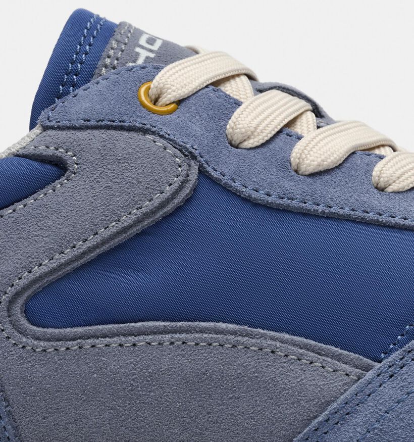 HOFF City Retro Blauwe Veterschoenen voor dames (367346) - geschikt voor steunzolen