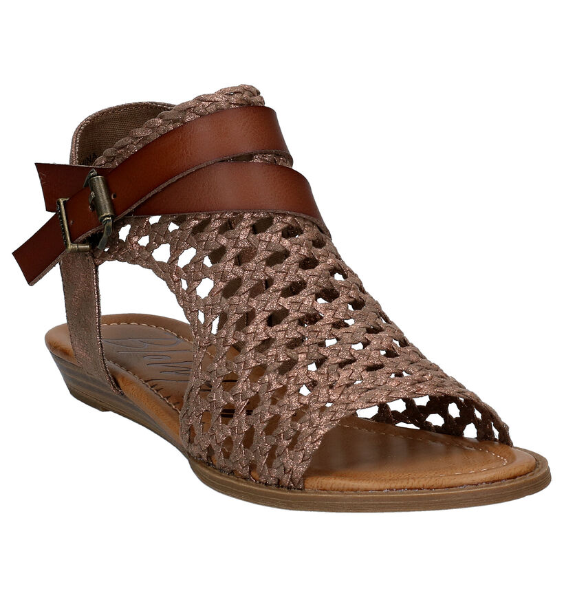 Blowfish Malibu Vegan Ballad Zwarte Sandalen in kunstleer (288918)