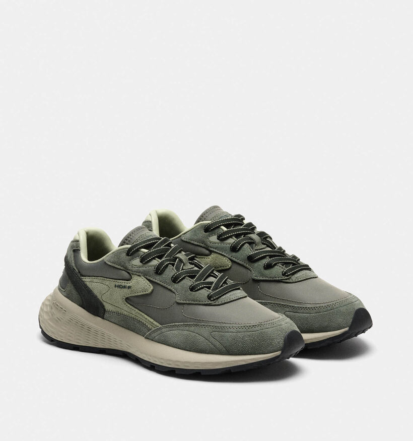 HOFF City Chaussures plates en Vert pour hommes (377276)