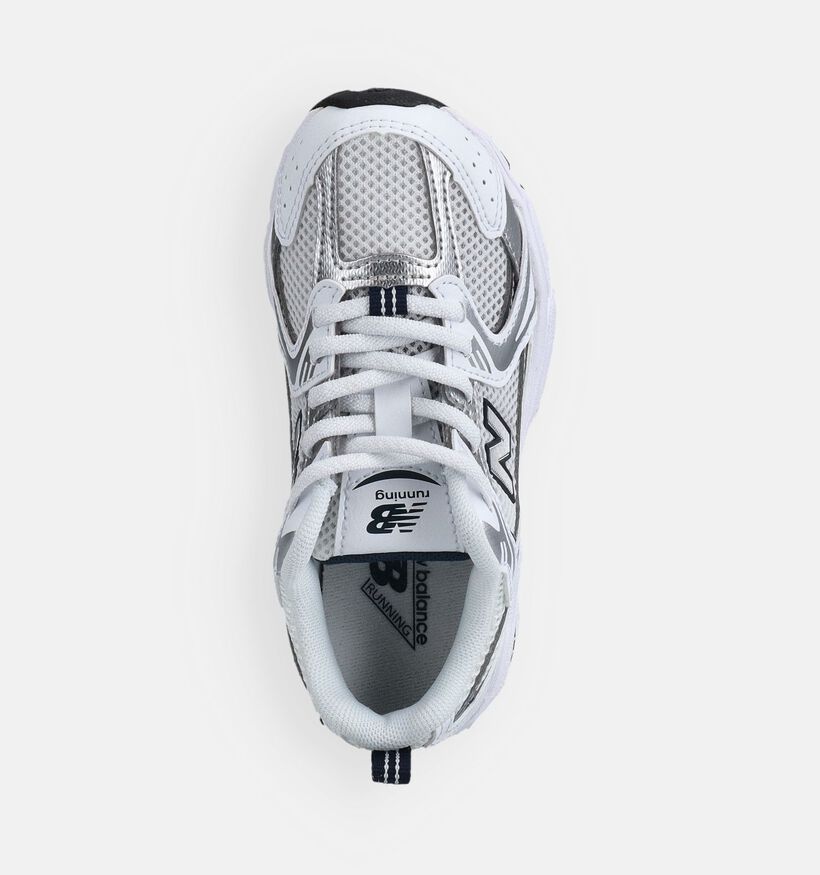 New Balance 530 Baskets en Blanc pour filles (375129) - pour semelles orthop&eacute;diques