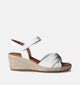 Gabor Witte Sandalen met sleehak voor dames (355021)