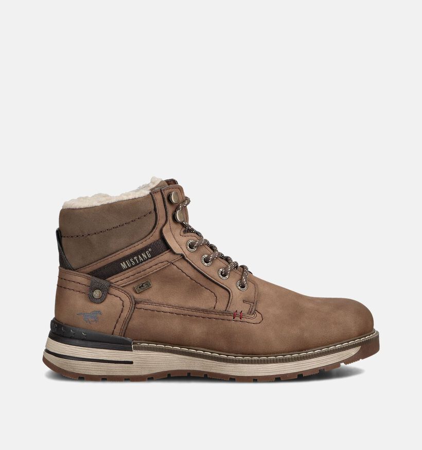 Mustang Bruine Veterboots voor heren (364215)