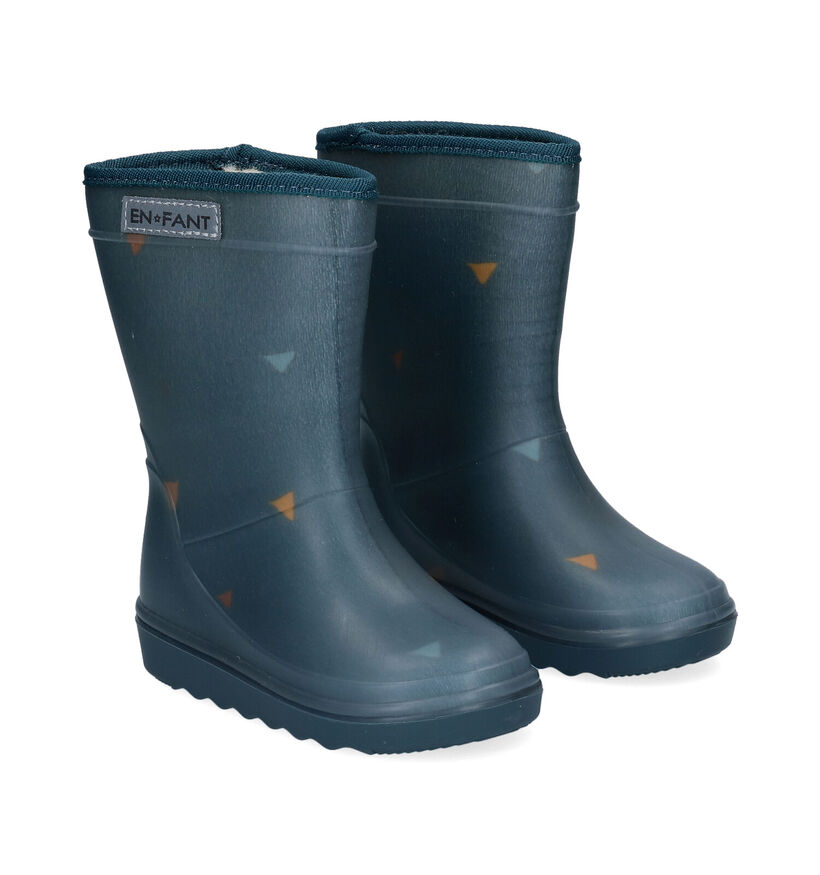 Enfant Bottes de pluie en Bleu en synthétique (297690)