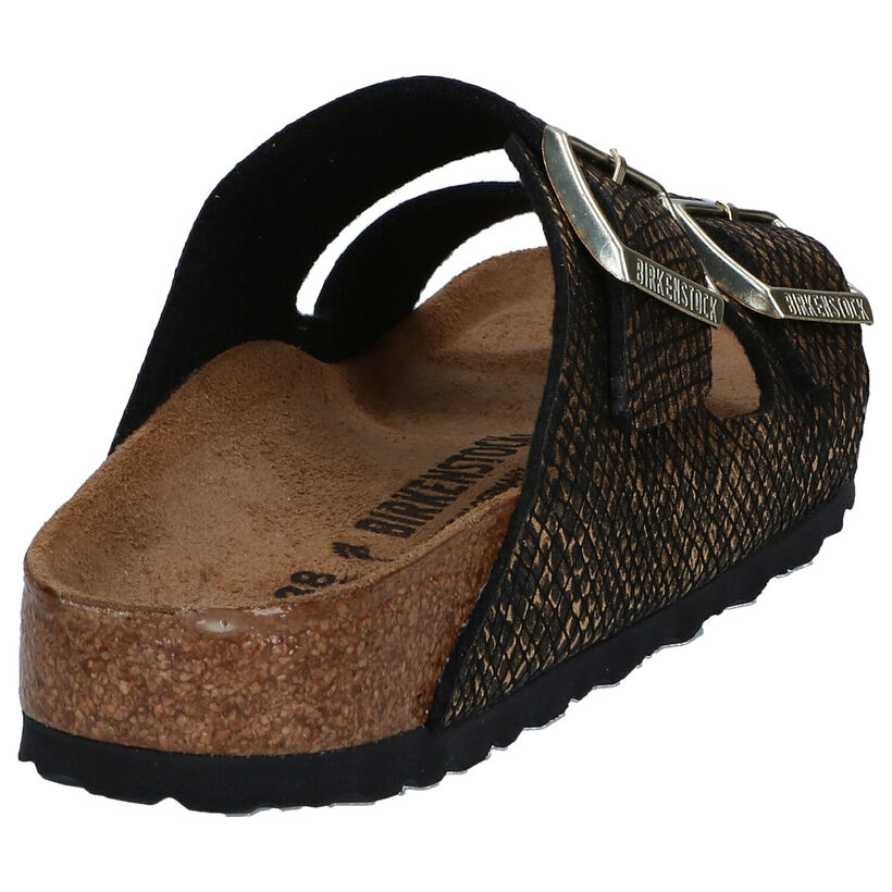 Birkenstock Arizona Zwarte Slippers voor dames (294826)