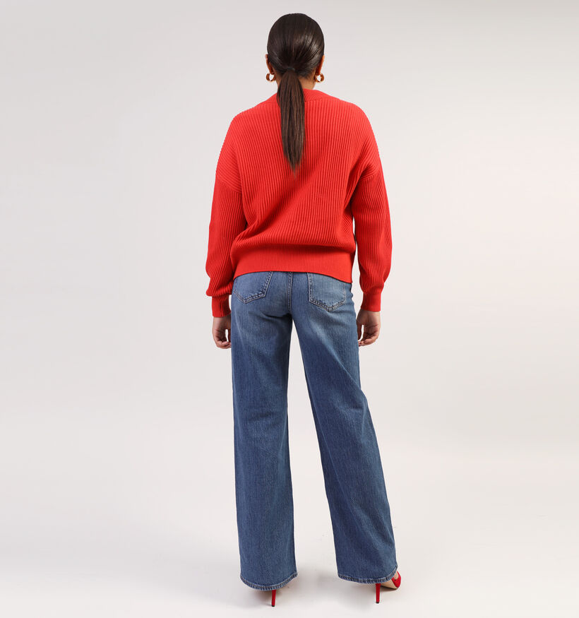 Vila Ching Pull en Rouge pour femmes (351814)