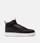 Nike Court Vision Mid Baskets en Noir pour hommes, garçons (347849)