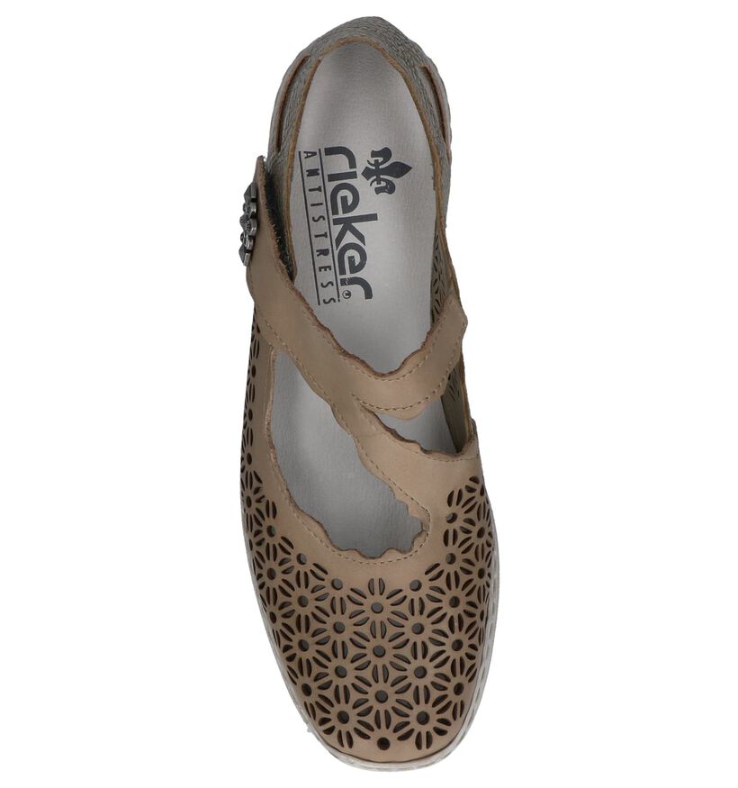 Rieker Chaussures slip-on  (Taupe), , pdp