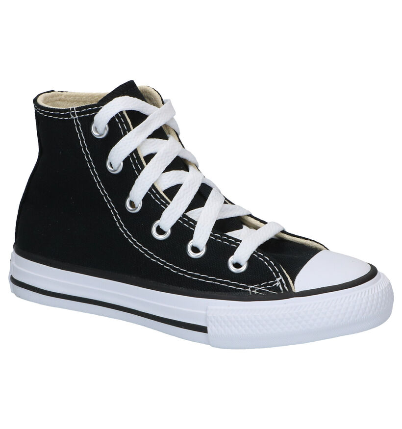 Chuck Taylor All Star Baskets montantes en Noir en textile (266010)