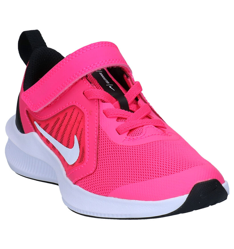 Nike Downshifter 10 PS Roze Sneakers in stof (277542)