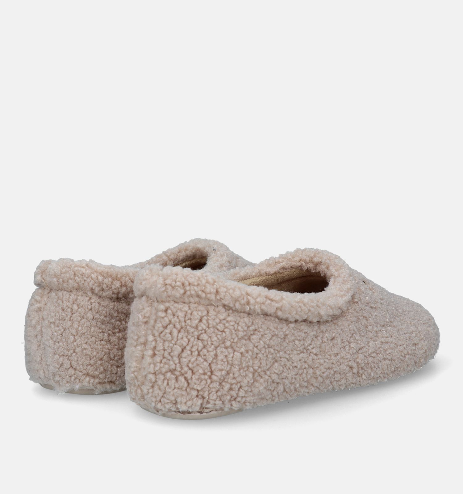 Pantoufles beige