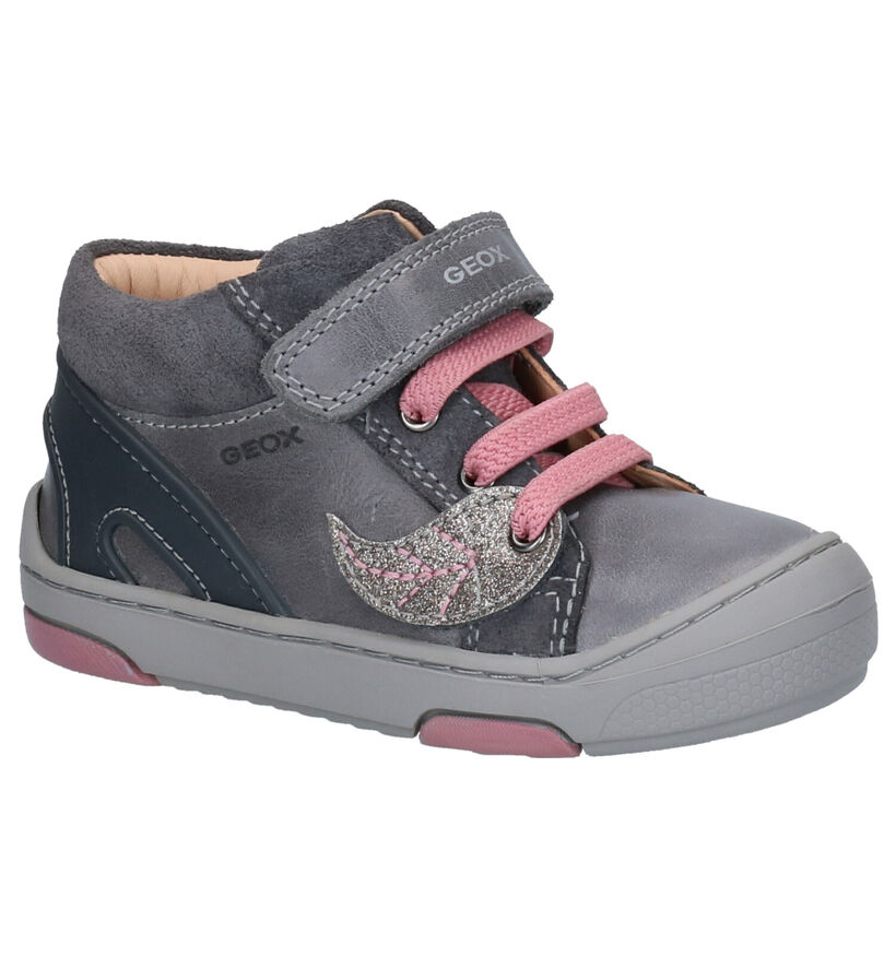 Geox Chaussures pour bébé  en Rose clair en cuir (254496)