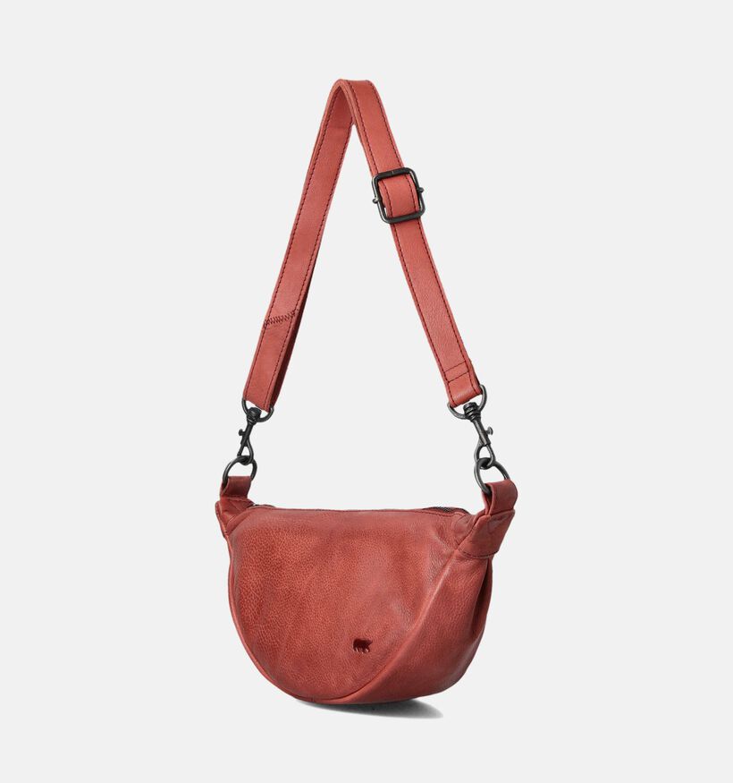 Bear Design Sac porté croisé en Rouge pour femmes (358913)
