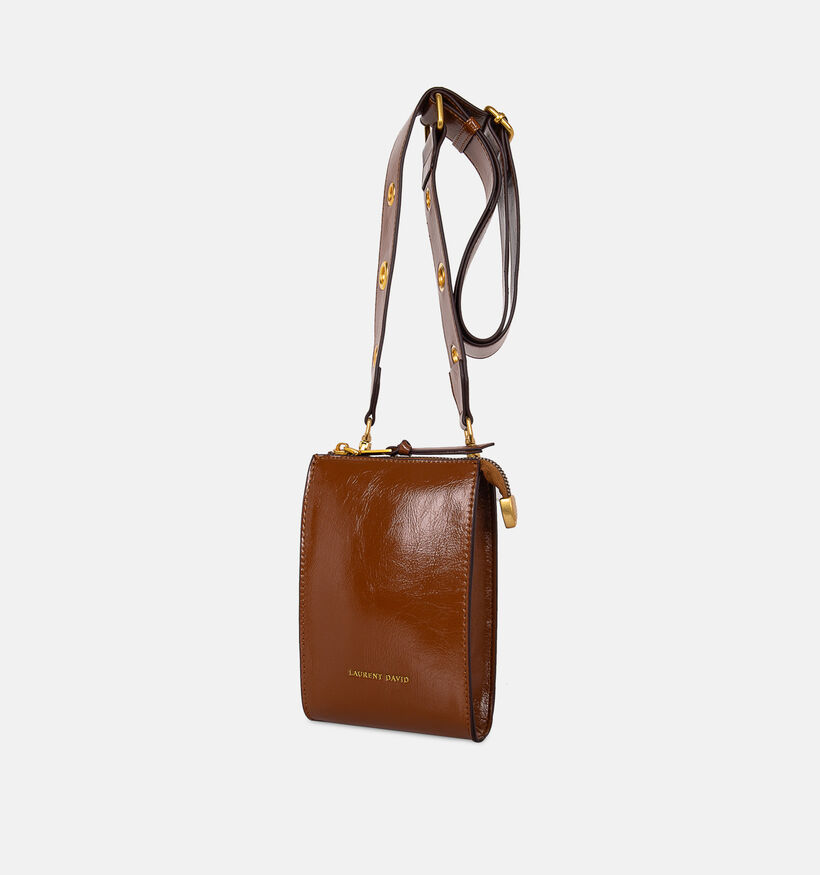 Laurent David &Eacute;tui pour t&eacute;l&eacute;phone en Cognac pour femmes (381466)
