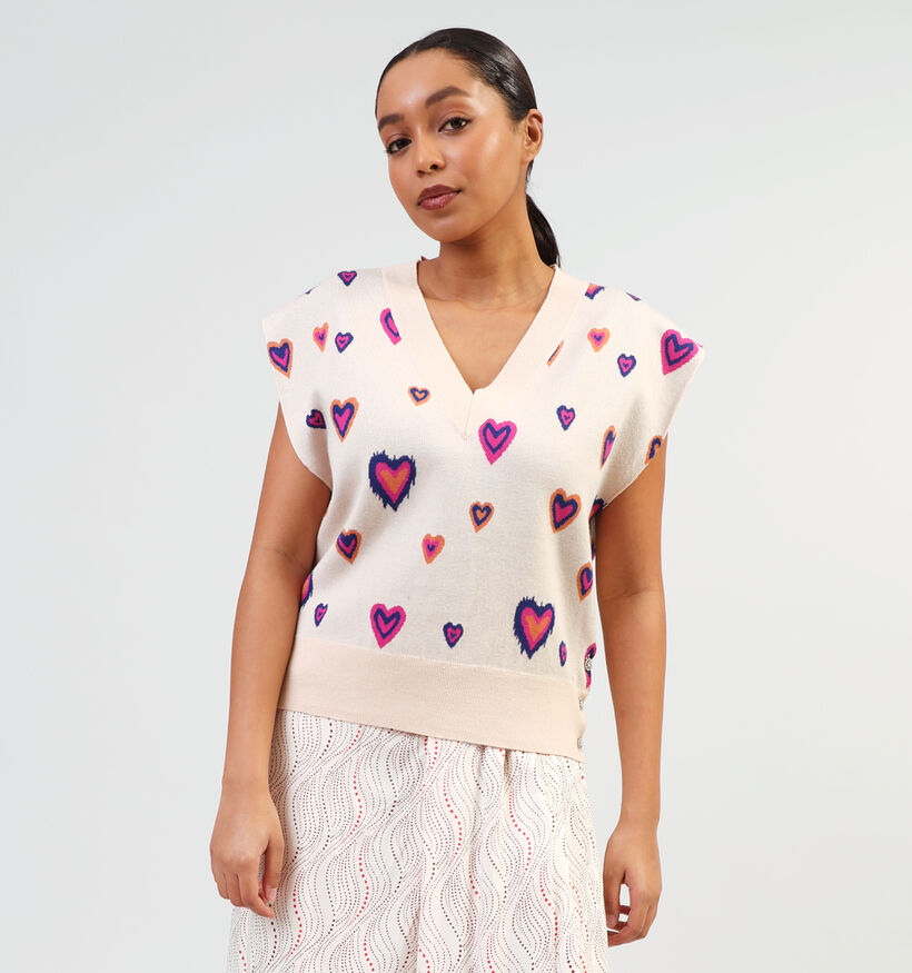 Orfeo Keona Débardeur en beige pour femmes (356172)
