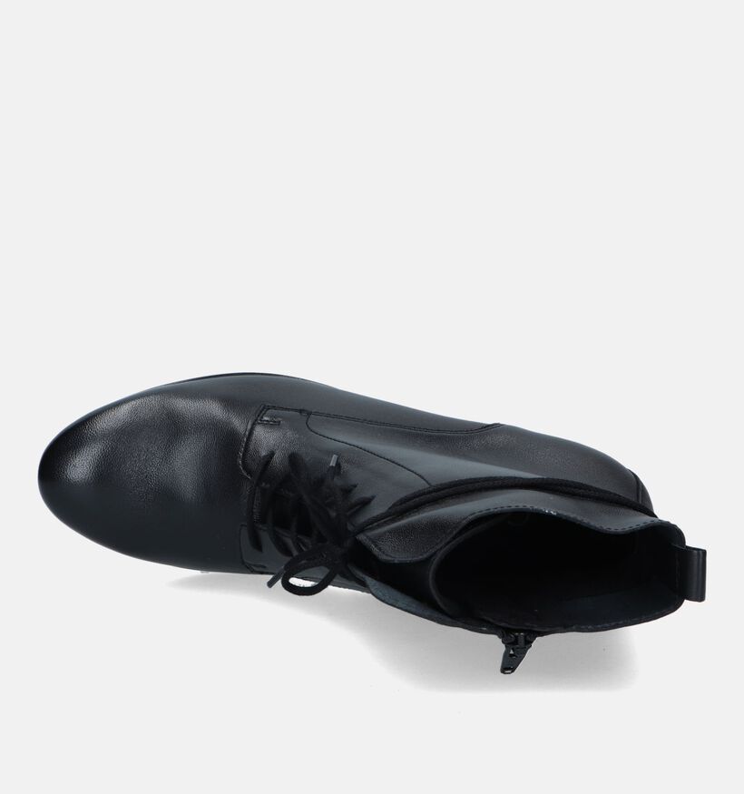 Gabor Best Fitting Bottines avec lacets en Noir pour femmes (331235) - pour semelles orthopédiques