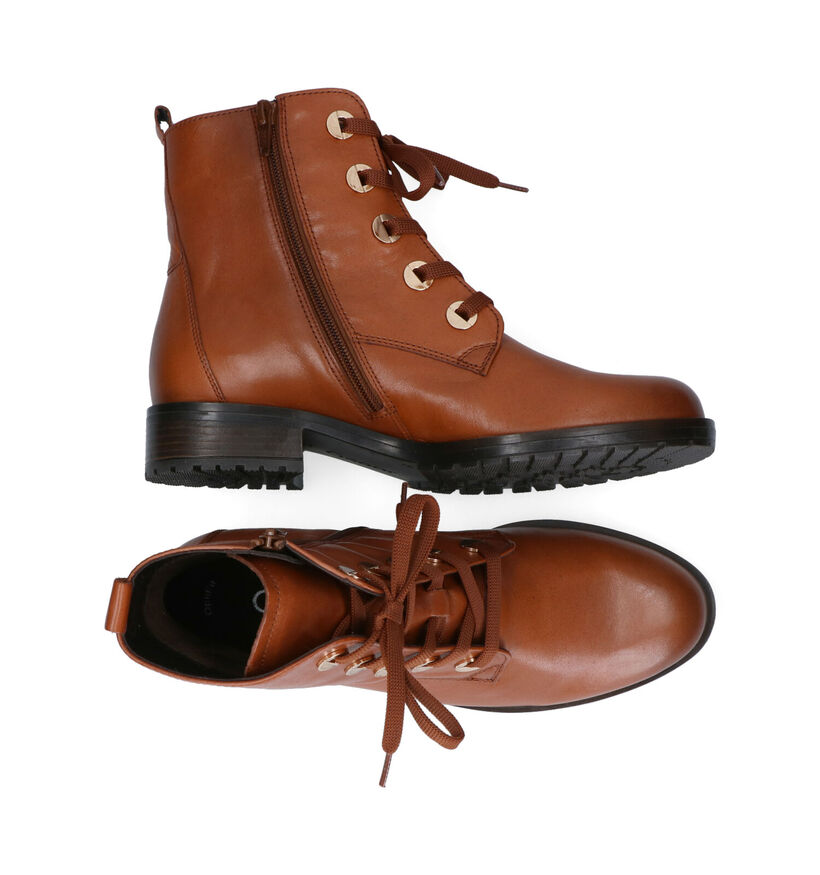 Gabor OptiFit Cognac Bottines in leer (297373)