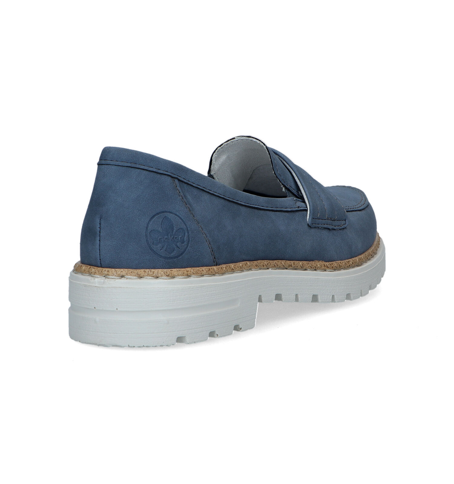 Dames hotsell instappers blauw