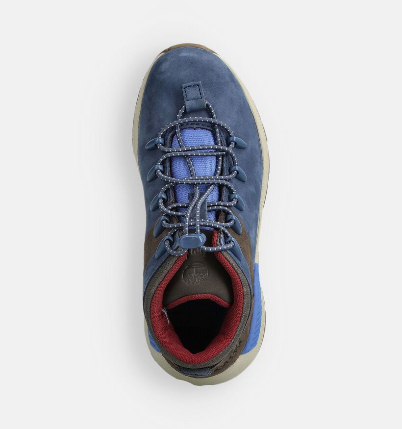 Timberland Sprint Tracker Bottines robustes en Bleu pour filles, garçons (360001) - pour semelles orthopédiques