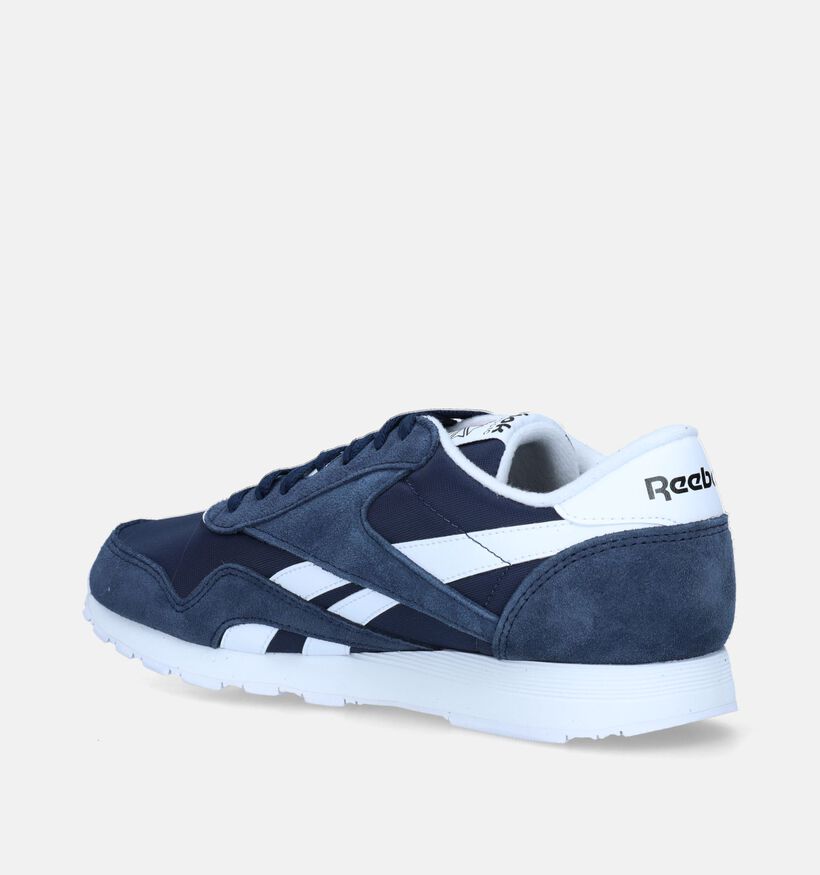 Reebok Classic Nylon Baskets en Bleu pour hommes (335286)