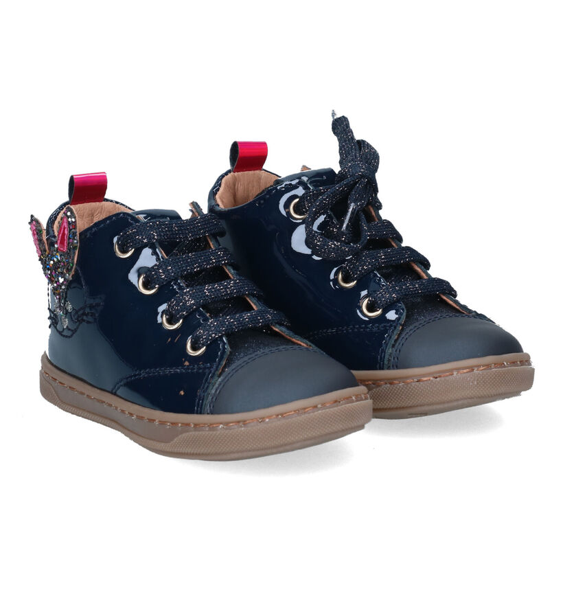 FR by Romagnoli Chaussures pour bébé en Bleu foncé pour filles (314515) - pour semelles orthopédiques