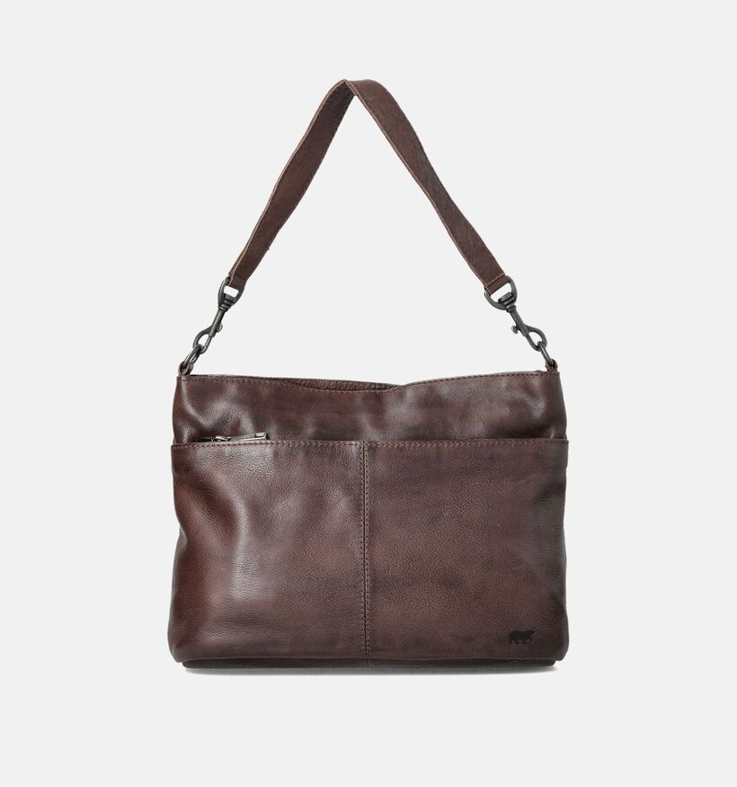 Bear Design Sac à bandoulière en Brun pour femmes (358902)