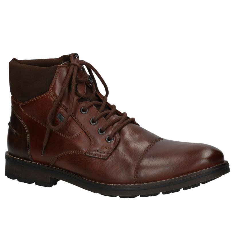 Rieker Chaussures hautes en Brun foncé en cuir (262178)