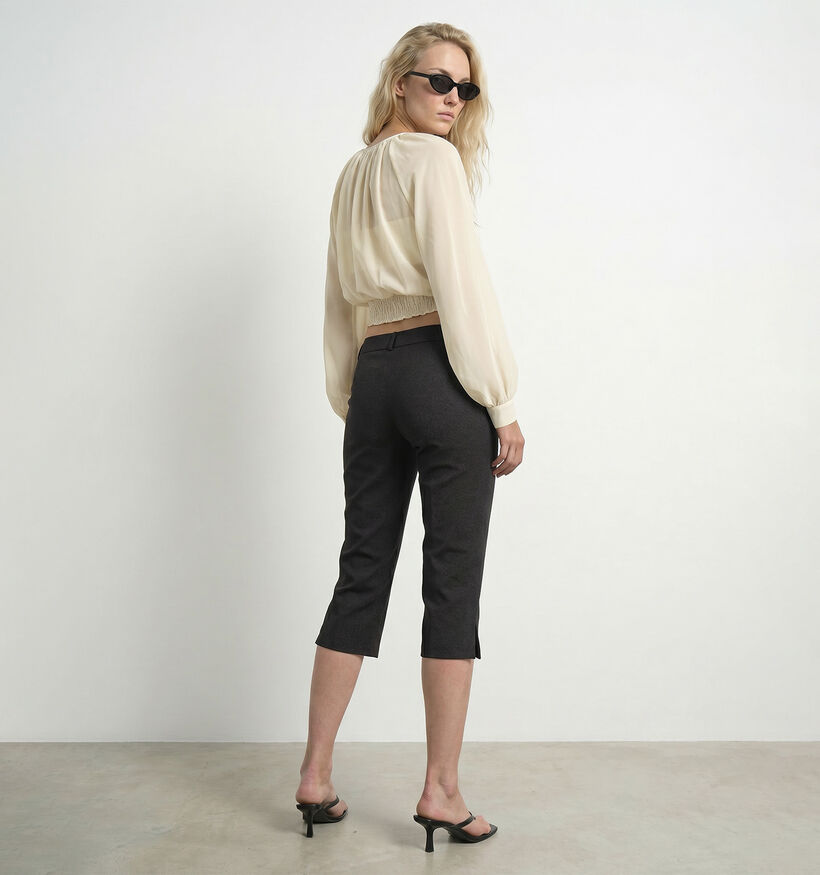 Hypedrop Doris Zwarte Capri Geklede Broek voor dames (386684)