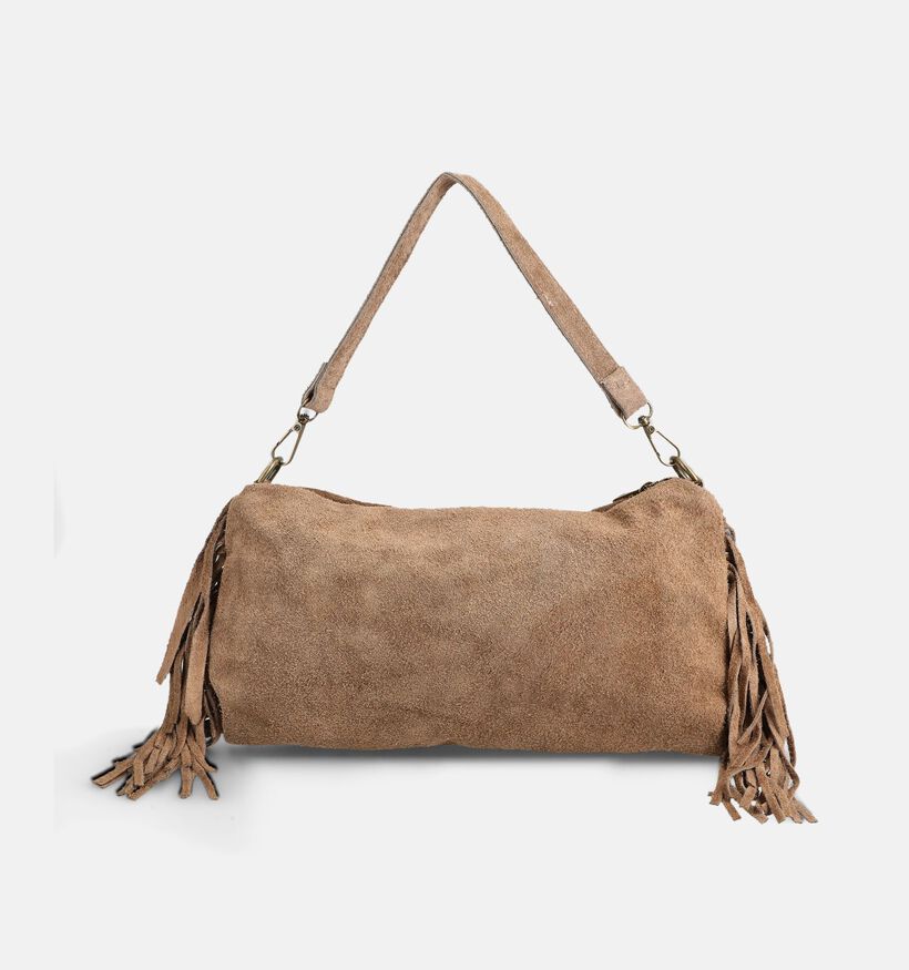 Via Limone Taupe Schoudertas voor dames (385041)