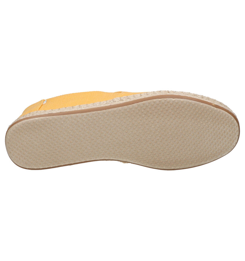 Gele Espadrilles Toms in stof (242111)
