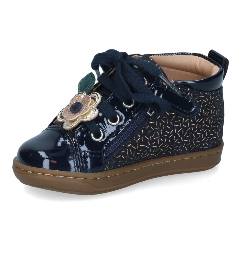 Shoo Pom Bouba Flofo Blauwe Bottines in nubuck (314438)