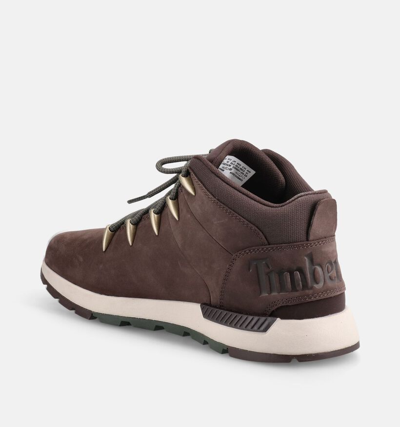 Timberland Sprint Trekker Mid Donkerbruine Boots met Veters voor heren (376476) - geschikt voor steunzolen