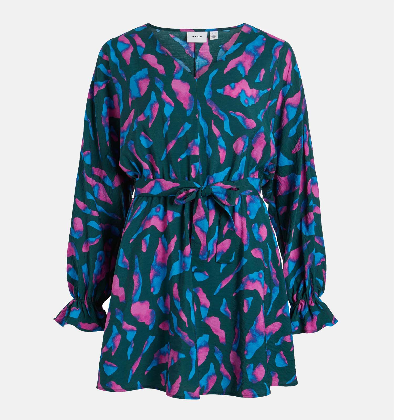 Vila store blauwe jurk