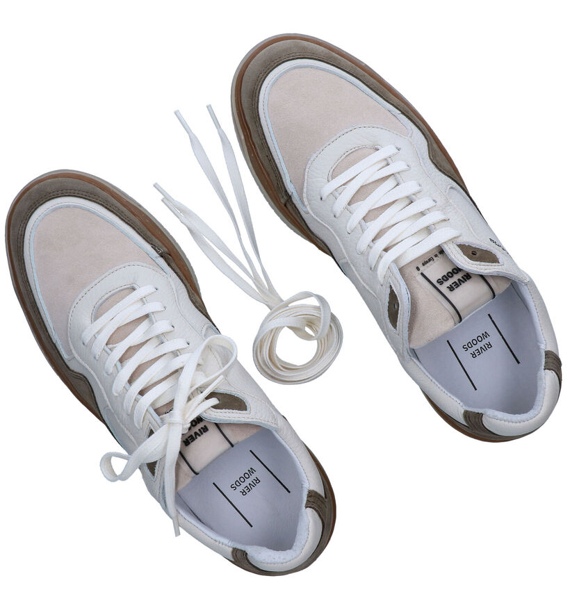 River Woods Berend Chaussures à lacets en Khaki pour hommes (307294) - pour semelles orthopédiques