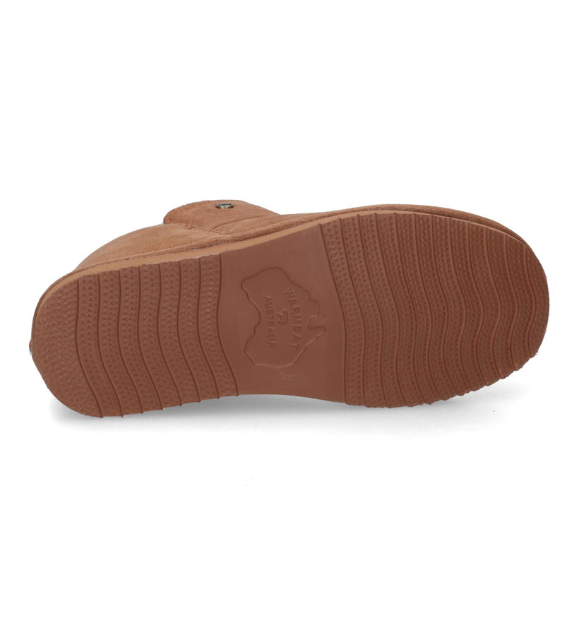 Warmbat Willow Pantoufles montantes en Beige pour femmes (346224)