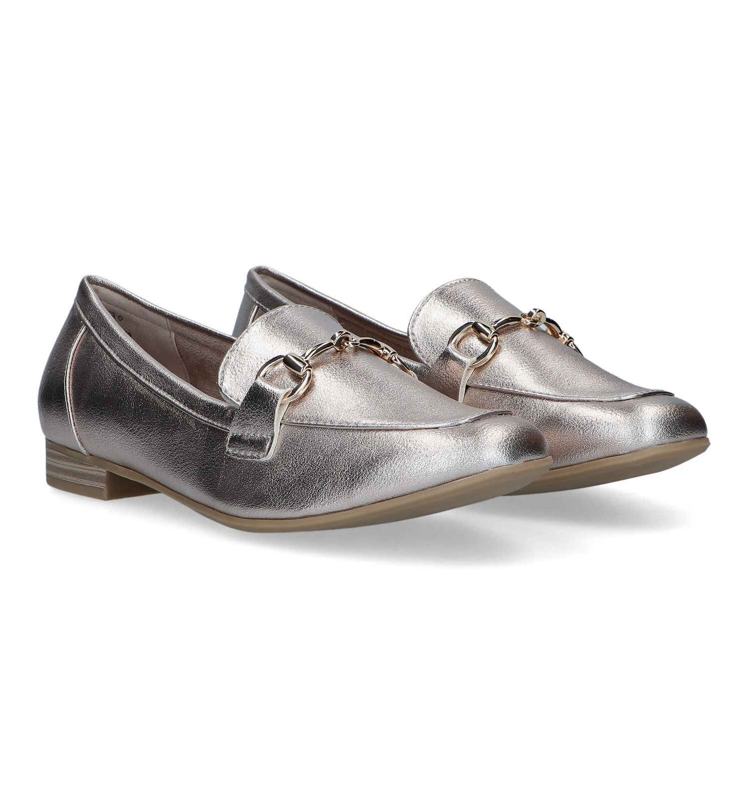 Marco Tozzi Gouden Loafers Dames Lage schoenen Online op TORFS.BE