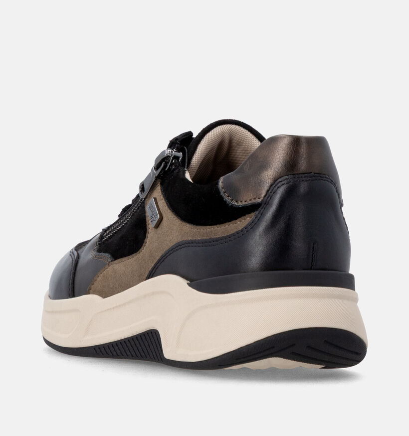 Remonte D3V00 Baskets en Noir pour femmes (379870) - pour semelles orthop&eacute;diques